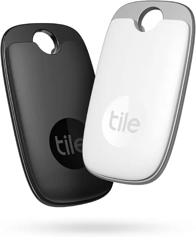 "Tile Pro 🔍: Localizador Bluetooth de alto rendimiento para maletas y objetos personales, con alcance de hasta 120 metros."