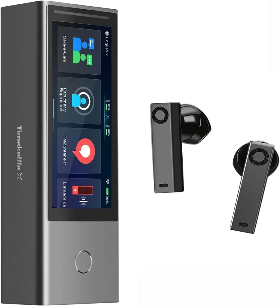 Timekettle X1 Interpreter Hub 🎧 | Traductor simultáneo de grupos con IA avanzada, ideal para reuniones multilingües en 40 idiomas y 93 dialectos. 🌍