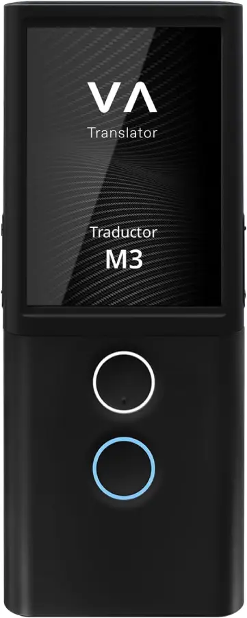 El Vasco M3 es un traductor de voz portátil que soporta traducción en más de 70 idiomas 🌍🎧. Se destaca  😎 por su diseño compacto y facilidad de uso . También ofrece traducción de textos, pero no cuenta con traducción de fotos.