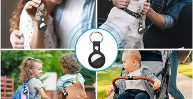 LLavero Poliuretano para AirTag Ainiv Opciones de Uso