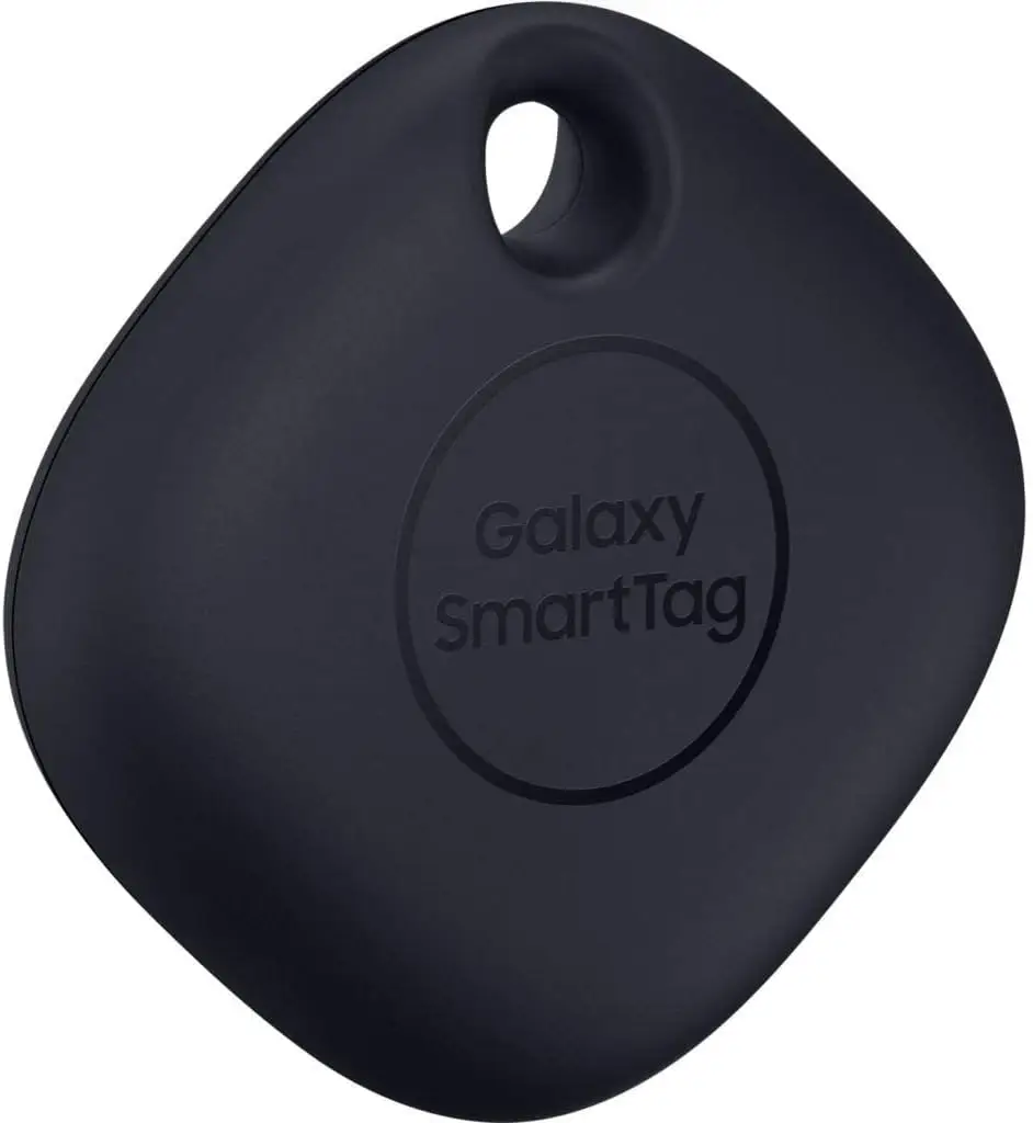 Samsung SmartTag rastreador Bluetooth negro. compatible con la app SmartThings para una gestión eficiente y rápida ubicación.