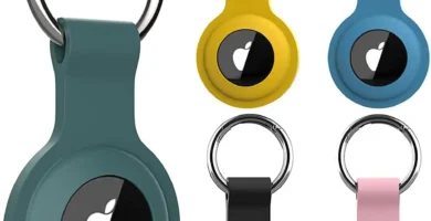 LLavero de Silicona para AirTag de Apple Peston de varios colores