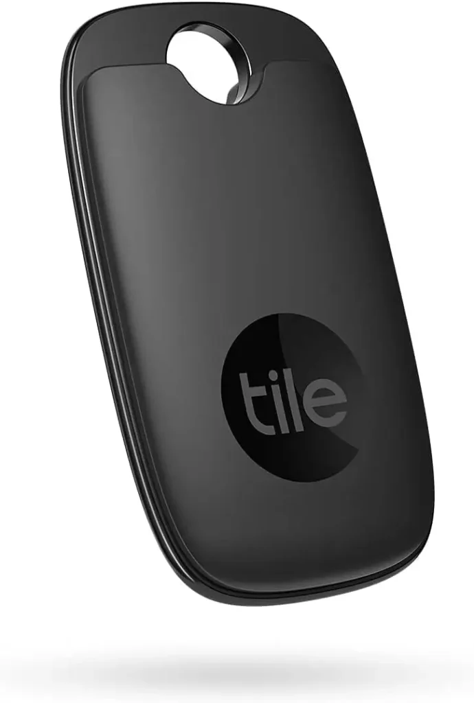 Localizador Tile Pro - Rastreador Bluetooth resistente al agua con diseño premium, ideal para encontrar objetos perdidos como llaves y mochilas. Compatible con iOS y Android