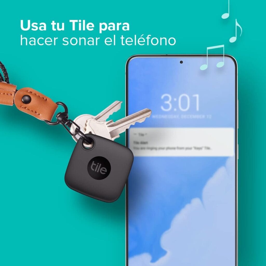 El Tile Mate puede hacer sonar vuestro móvil si se pierde dentro de casa, incluso estando en silencio. 🔊📱