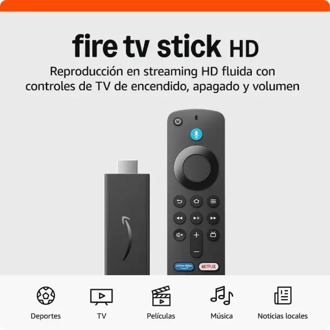 Fire TV Stick de Amazon | Controla tu música con Alexa y disfruta de Amazon Music en tu televisor