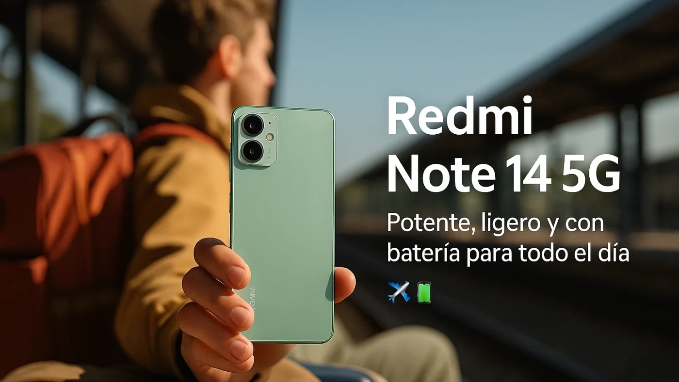 📲Xiaomi Redmi Note 14 5G | Guía Completa del Móvil Ideal para Viajar | Barato, Conectado y Sin Agobios ✈️