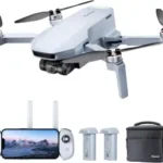 🛸 Potensic ATOM SE Combo con cámara 4K, mando, dos baterías y maletín — Mini dron GPS de menos de 249 g ideal para grabar vídeos de viaje con buena calidad sin licencia.