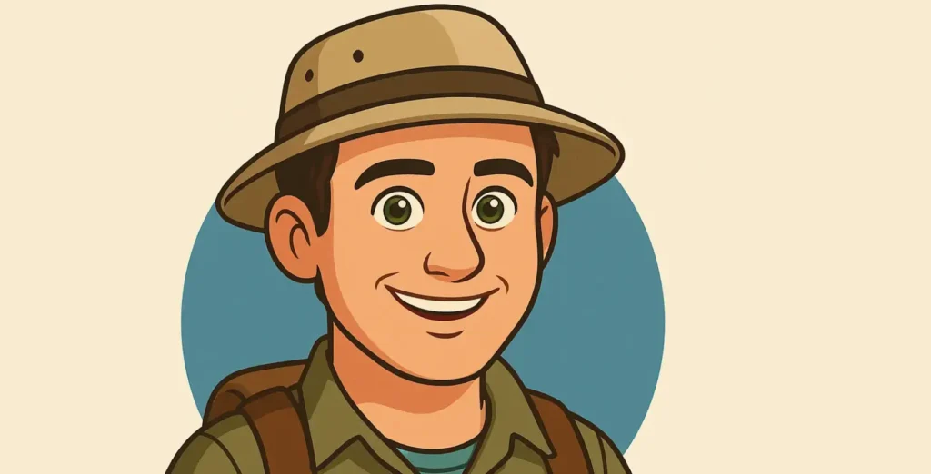 Avatar del Viajero Organizado con sombrero safari, aventurero experto en gadgets de viaje.